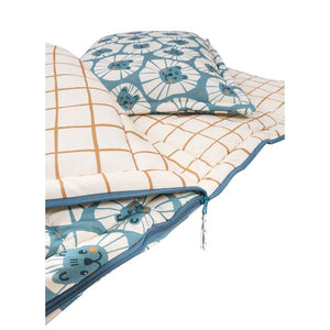Denim Lions Sleeping Bag with Pillow by Malomi Kids