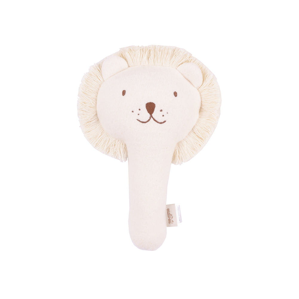 Organic Lion Rattle by Malomi Kids