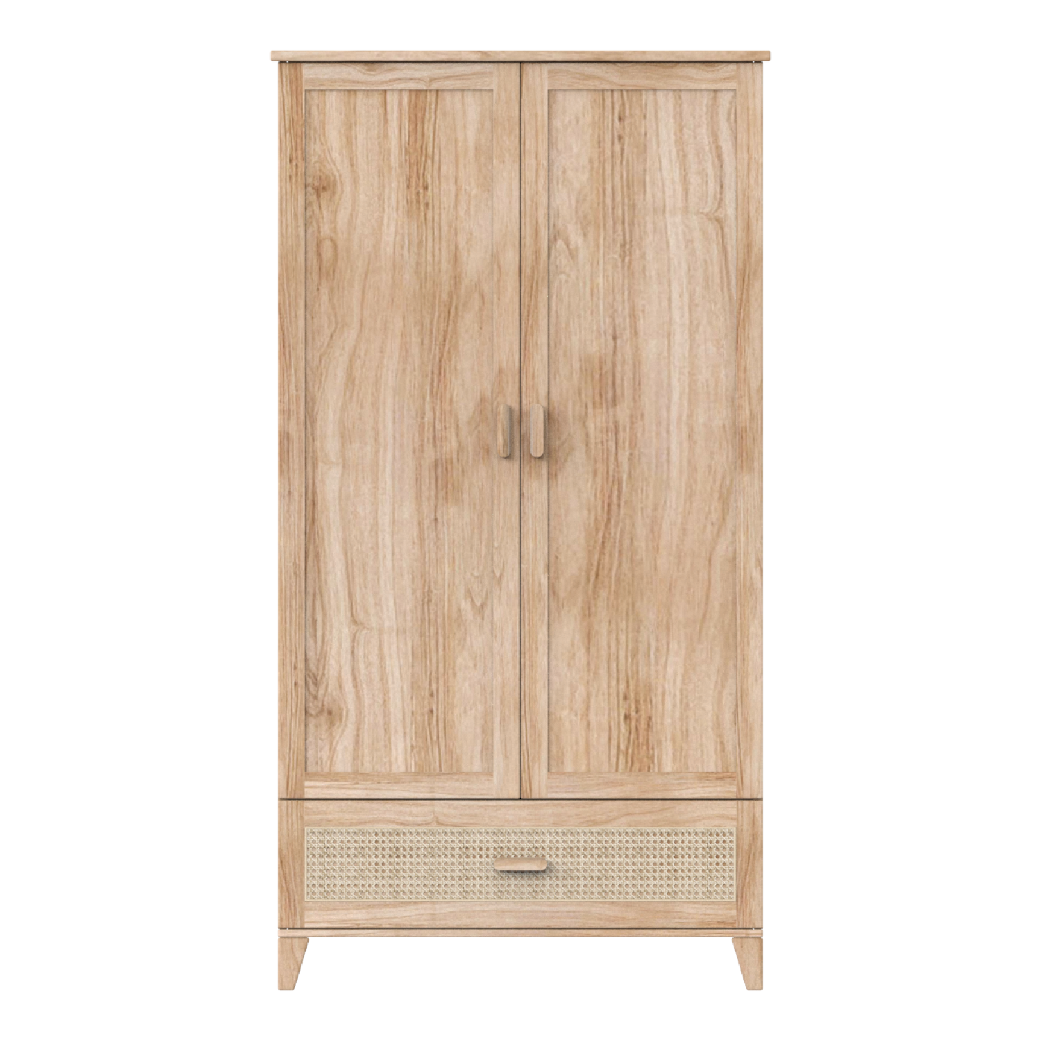 NAMI BOIS Wardrobe - Natural / Rattan