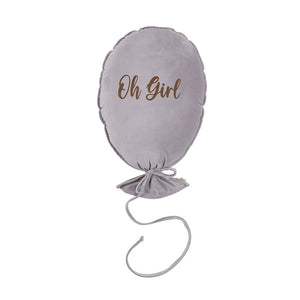 Velvet Balloon Cushion by Malomi Kids
