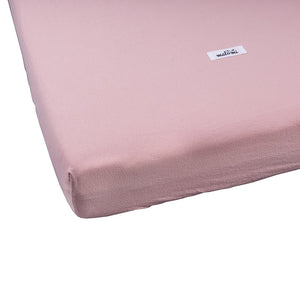 Washed Cotton Fitted Sheet by Malomi Kids