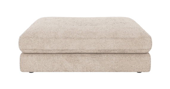 Duncan Footstool – Light Grey – 1