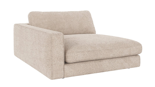 Duncan 1.5-Seater Chaise Longue – Left / Light Grey – 3