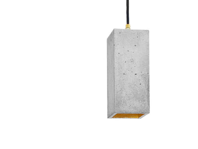 [B2] Pendant Light Grey Rectangular, GANTlights Berlin- D40Studio