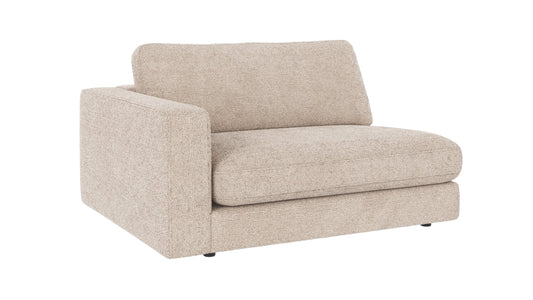 Duncan 1.5-Seater End Module with Armrest – Left / Light Grey – 4