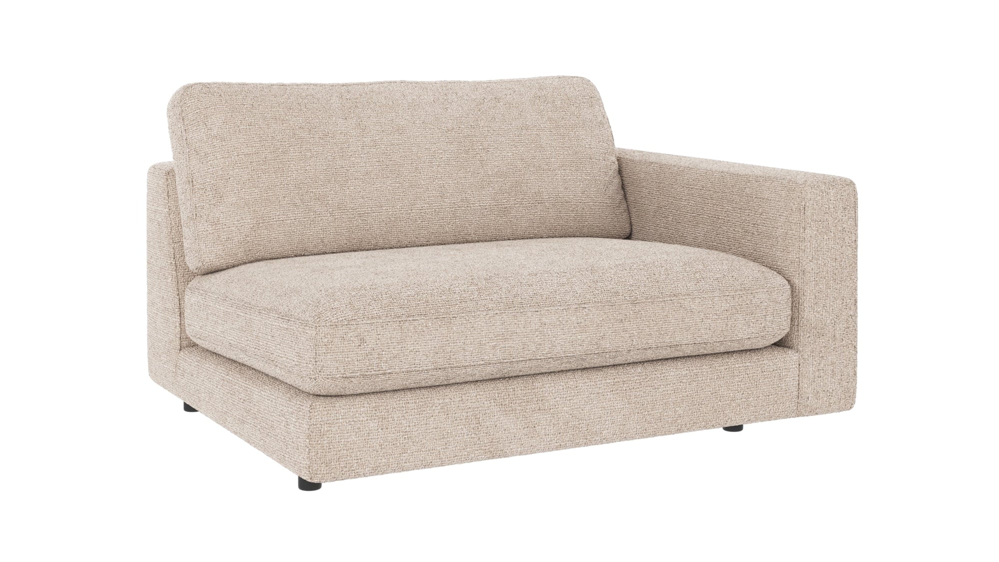 Duncan 1.5-Seater End Module with Armrest – Right / Light Grey – 5