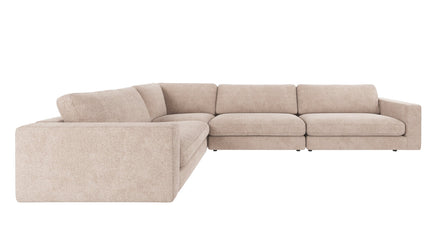 Duncan 2+3-Seater Corner Sofa 345 x 233 cm – Light Beige – 1