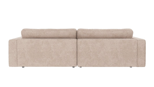 Duncan 3-Seater Sofa with Chaise Longue – Left / Light Beige – 3