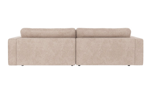 Duncan 3-Seater Sofa with Chaise Longue – Right / Light Beige – 3