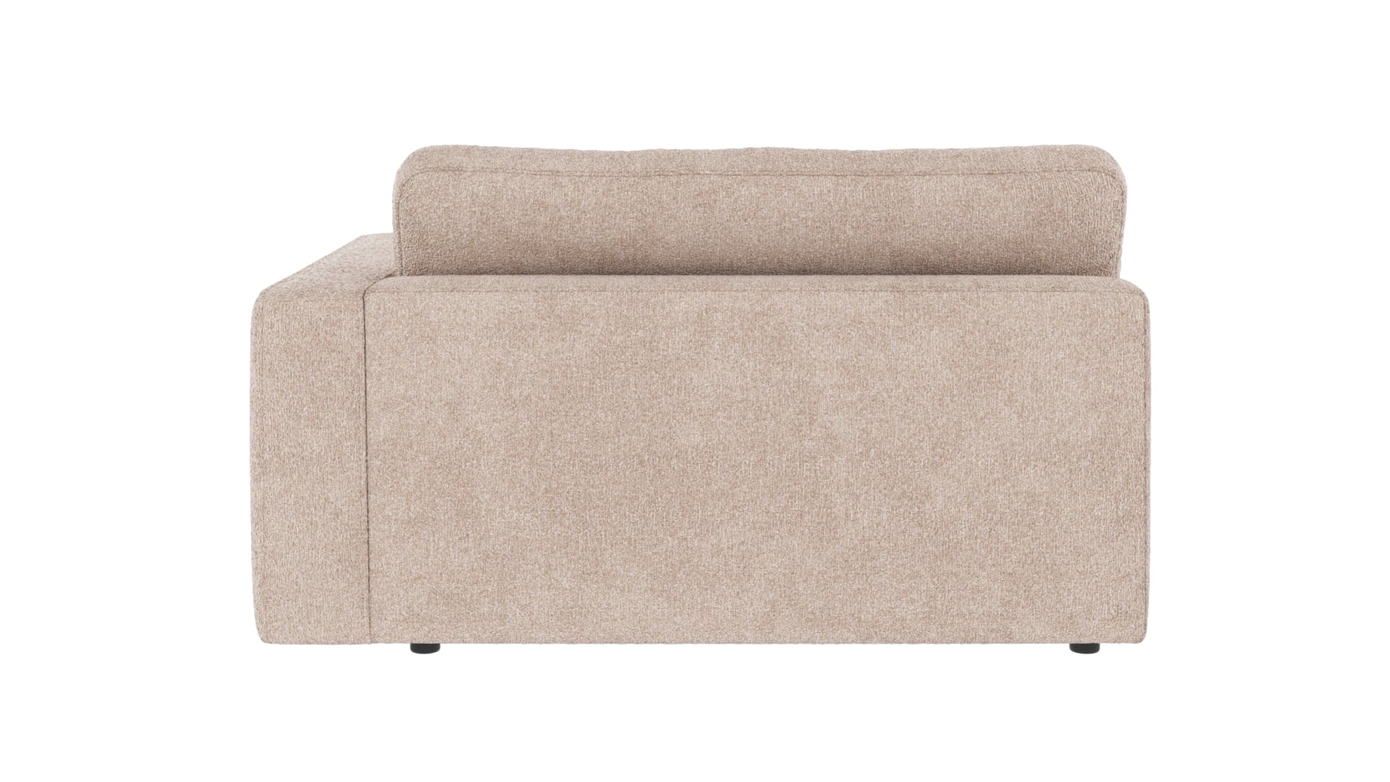 Duncan 1.5-Seater End Module with Armrest – Right / Light Beige – 3