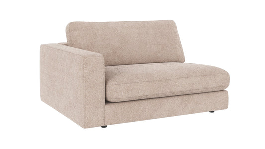 Duncan 1.5-Seater End Module with Armrest – Left / Light Beige – 2