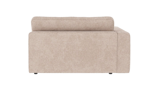 Duncan 1.5-Seater End Module with Armrest – Left / Light Beige – 3