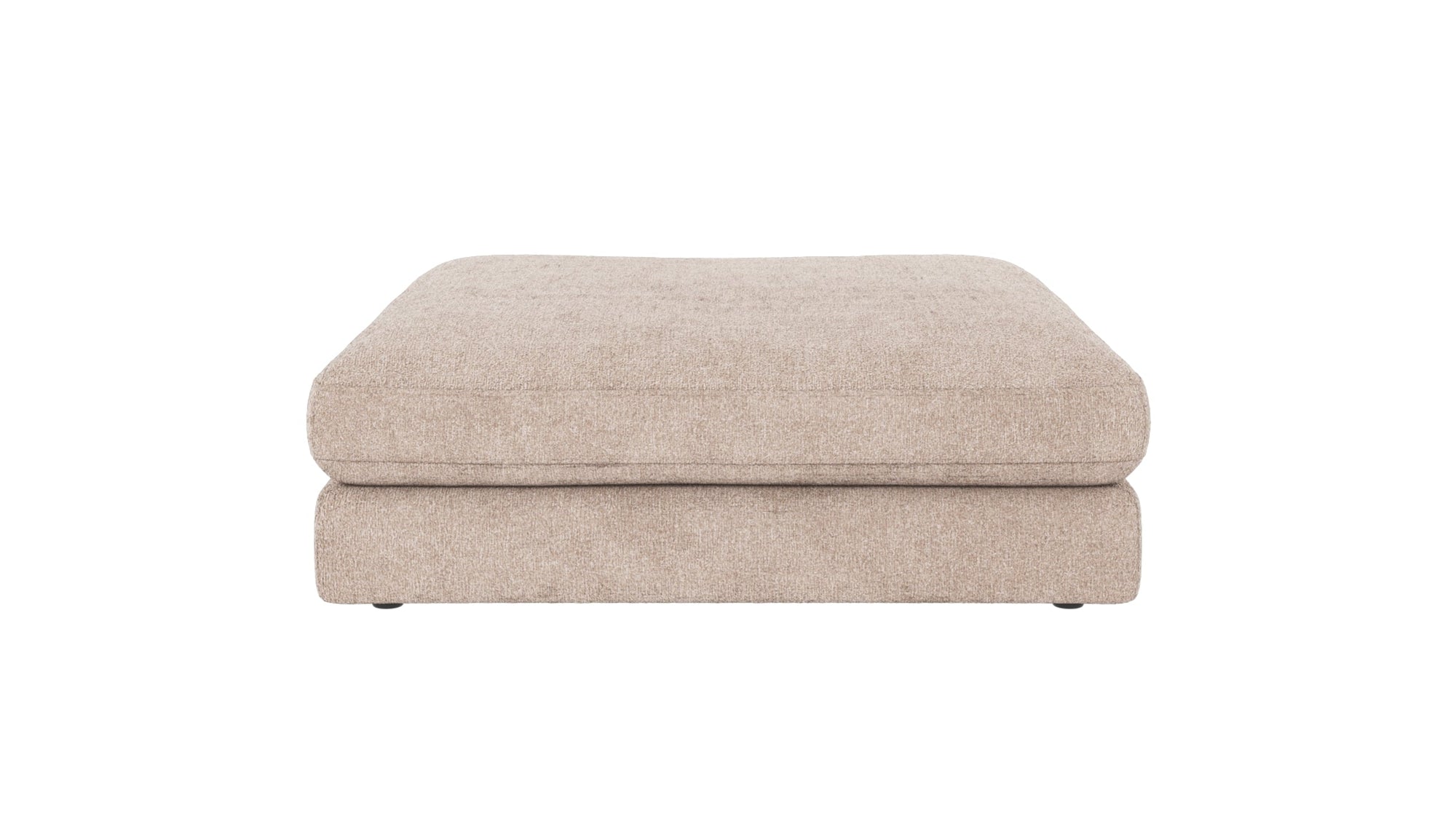 Duncan Footstool – Light Beige – 1