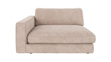 Duncan 1.5-Seater Chaise Longue – Left / Light Beige – 1
