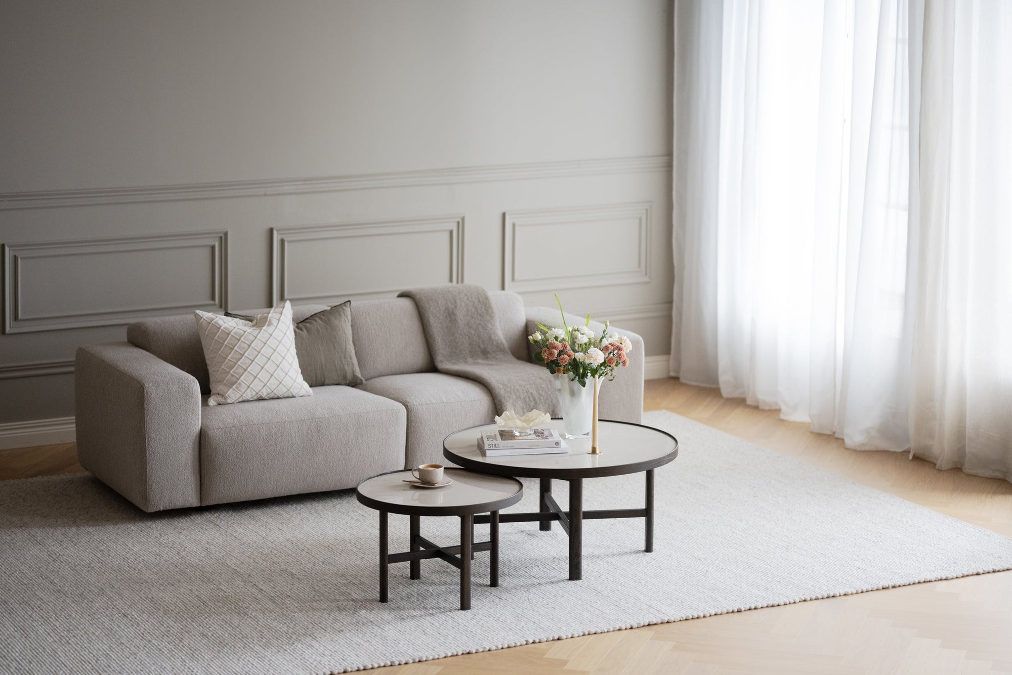 Willard 3-Seater Modular Sofa – Light Beige – 2