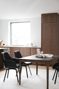 Markham Dining Table 140 x 90 cm – Brown Oak – 3