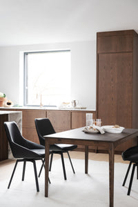 Markham Dining Table 140 x 90 cm – Brown Oak – 2