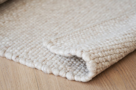 AUCKLAND Carpet – Medium – 200 x 290 cm / beige wool – 4