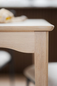 Markham Dining Table 180 x 90 cm – Whitewash Oak – 5