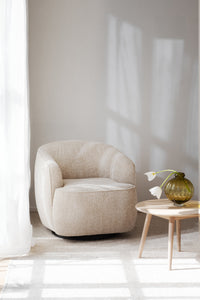 Dermot Swivel Rocking Lounge Chair – Light Beige – Default Title – 2