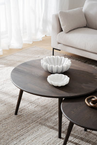 Tompkins Coffee Table 90 cm – Round / Brown Oak – 2