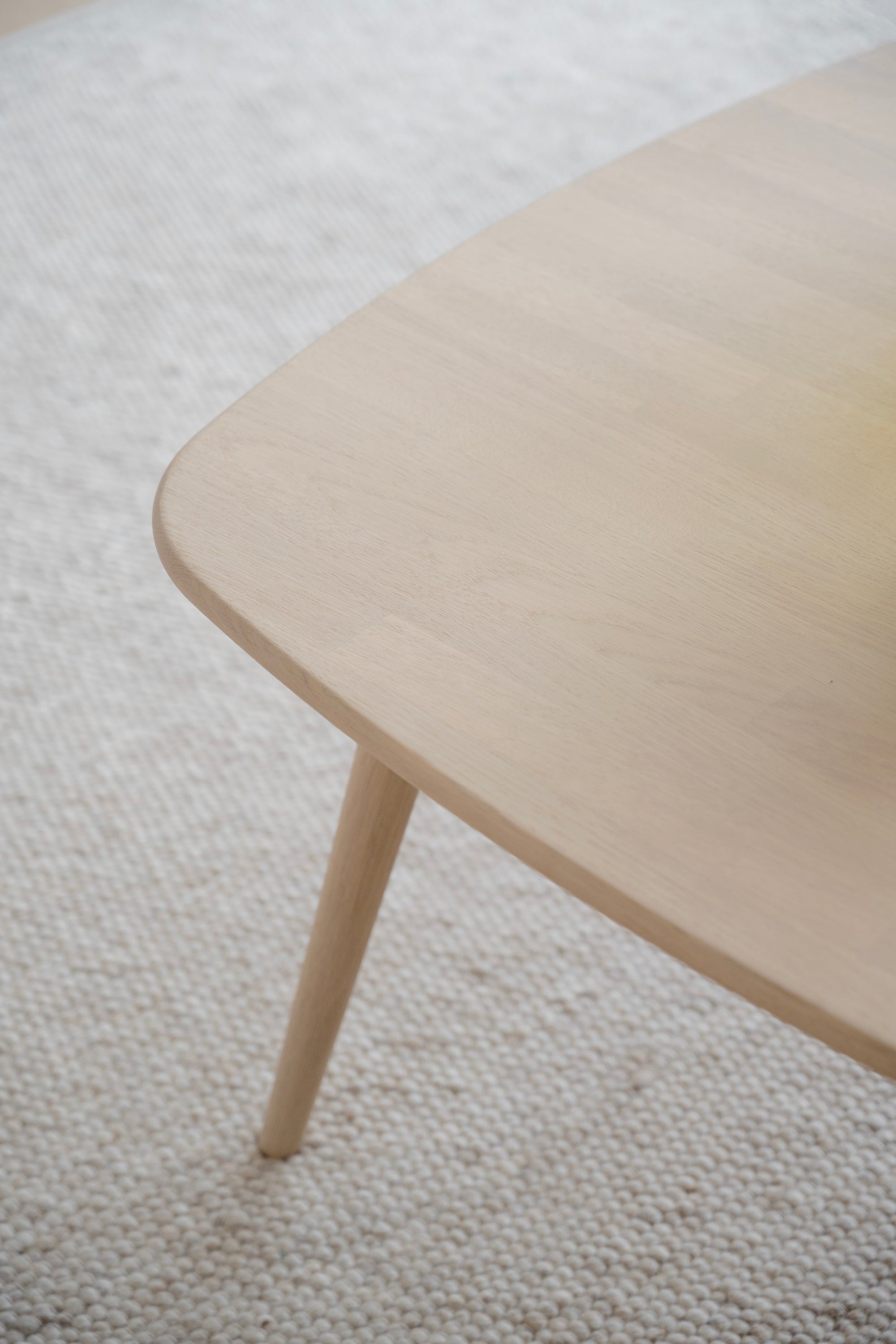 Tompkins Coffee Table 90 cm – Square / Whitewash Oak – 2