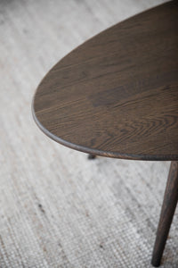 Tompkins Oval Coffee Table 150 x 60 cm – Brown Oak – 4
