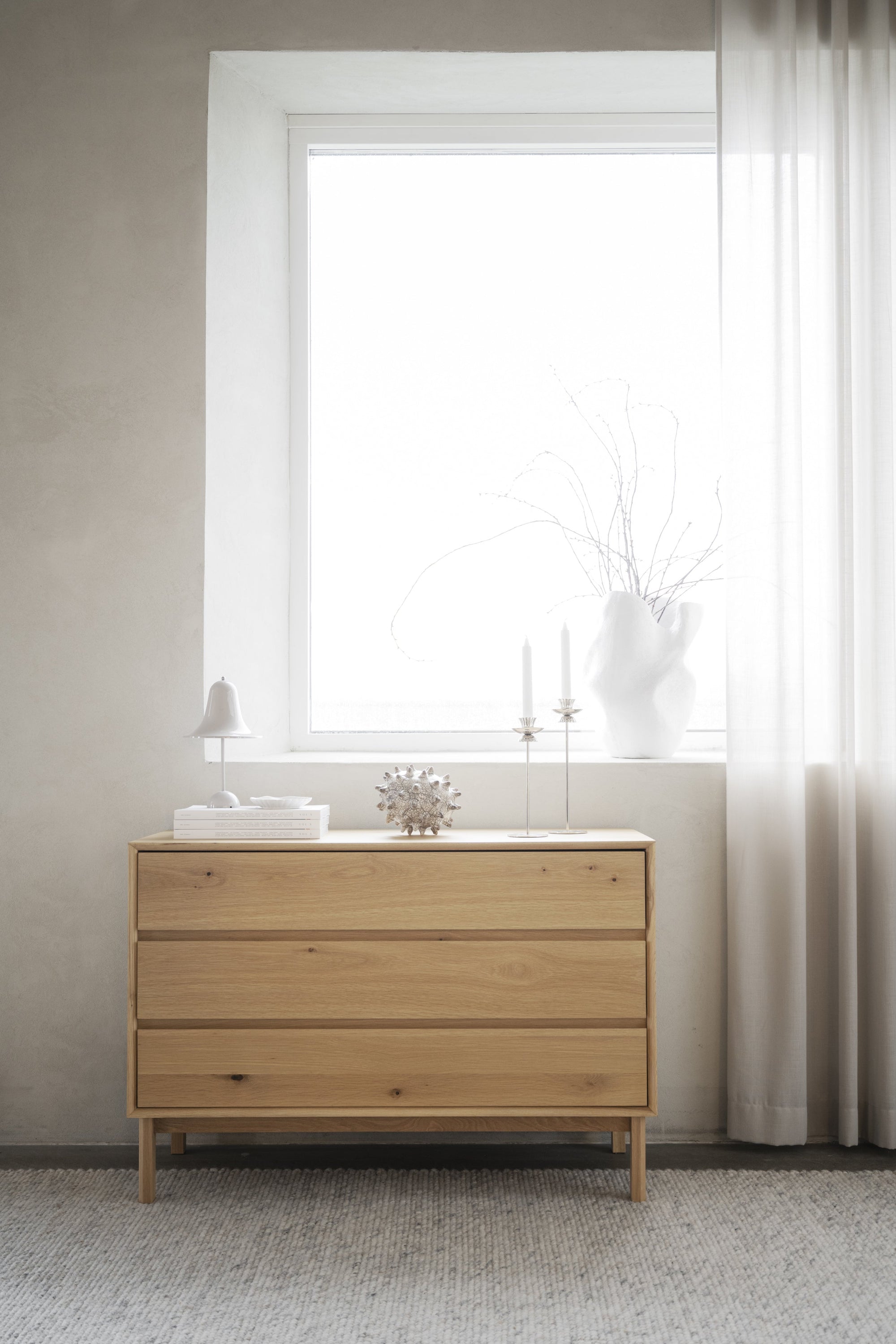 Mackay Chest of Drawers 110 cm – Oak – 2