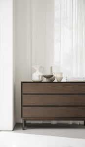 Mackay Chest of Drawers 110 cm – Brown Oak – 2