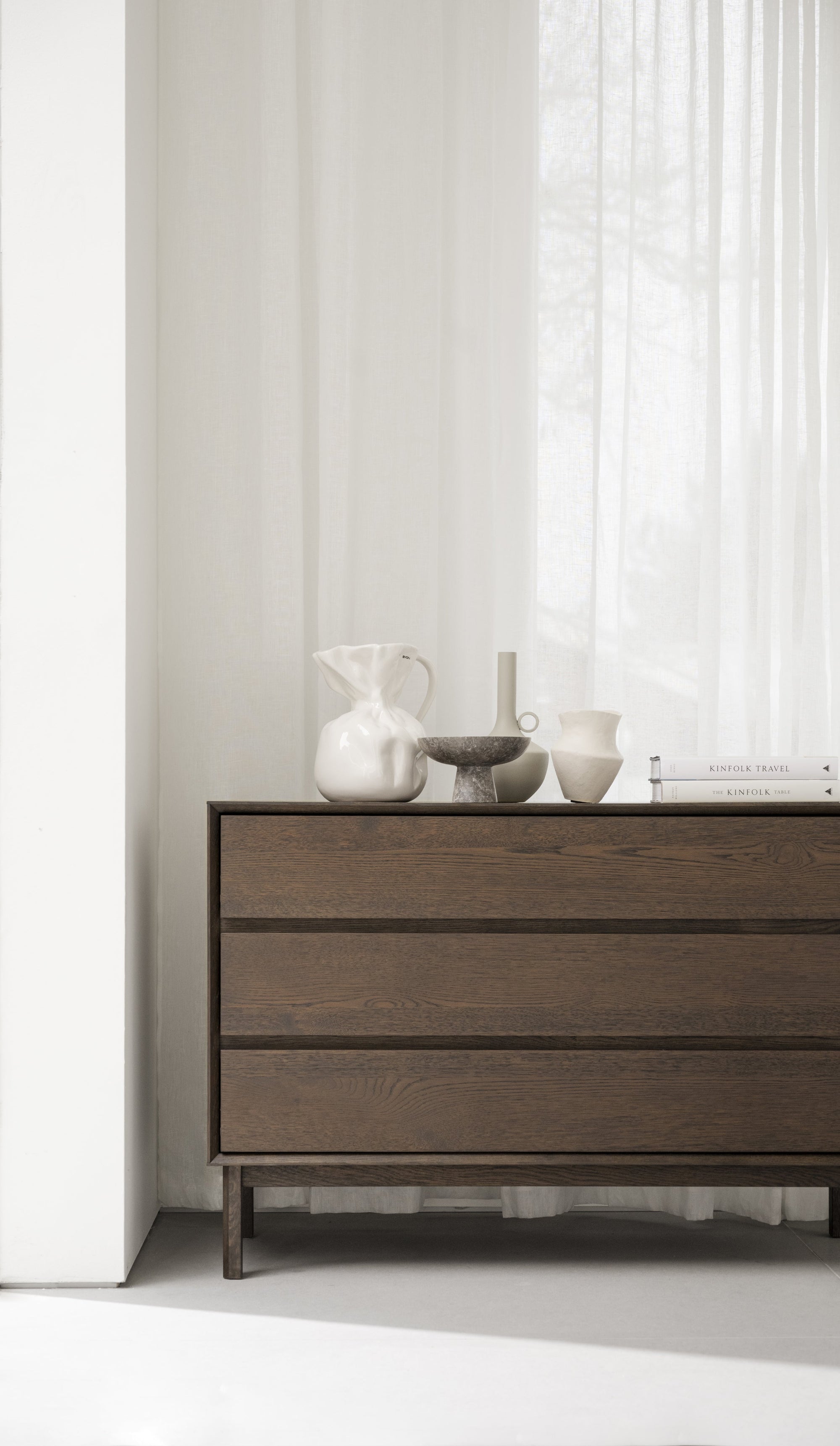 Mackay Chest of Drawers 110 cm – Brown Oak – 2