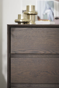 Mackay Chest of Drawers 75 cm – Brown Oak – 6