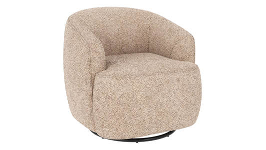 Dermot Swivel Rocking Lounge Chair – Light Beige – Default Title – 1