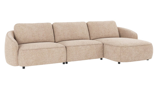 Norris 4-Seater Sofa with Chaise Longue – Right-hand chaise – 6
