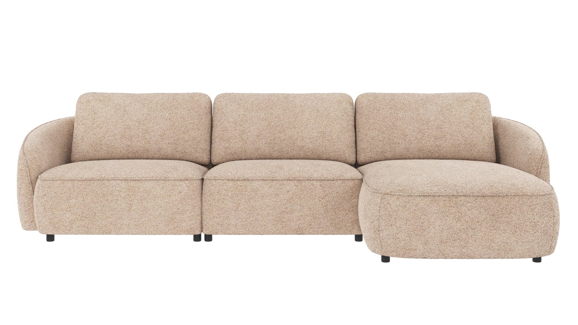 Norris 4-Seater Sofa with Chaise Longue – Right-hand chaise – 1
