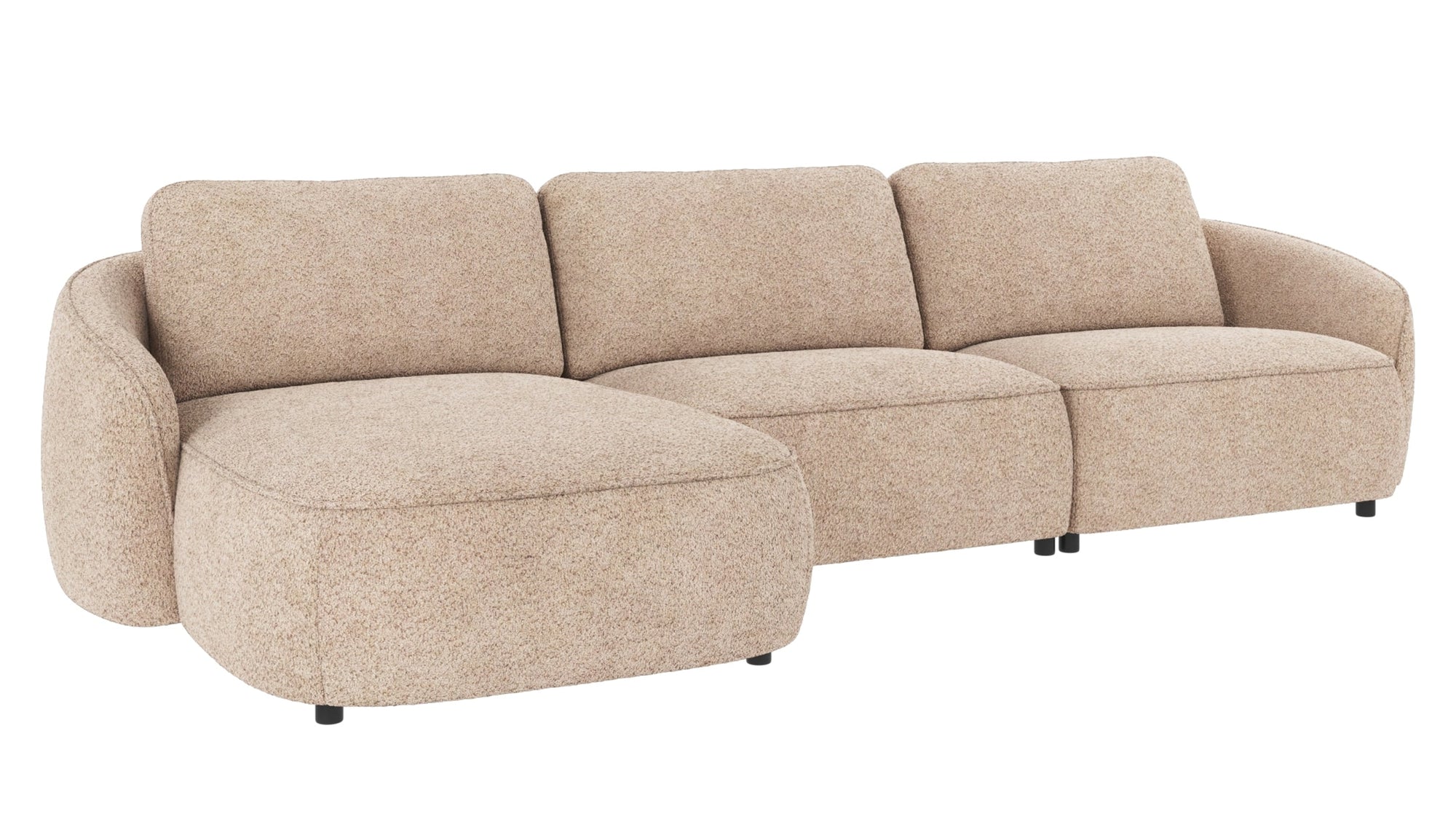 Norris 4-Seater Sofa with Chaise Longue – Left-hand chaise – 5