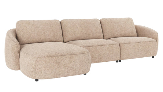 Norris 4-Seater Sofa with Chaise Longue – Left-hand chaise – 5