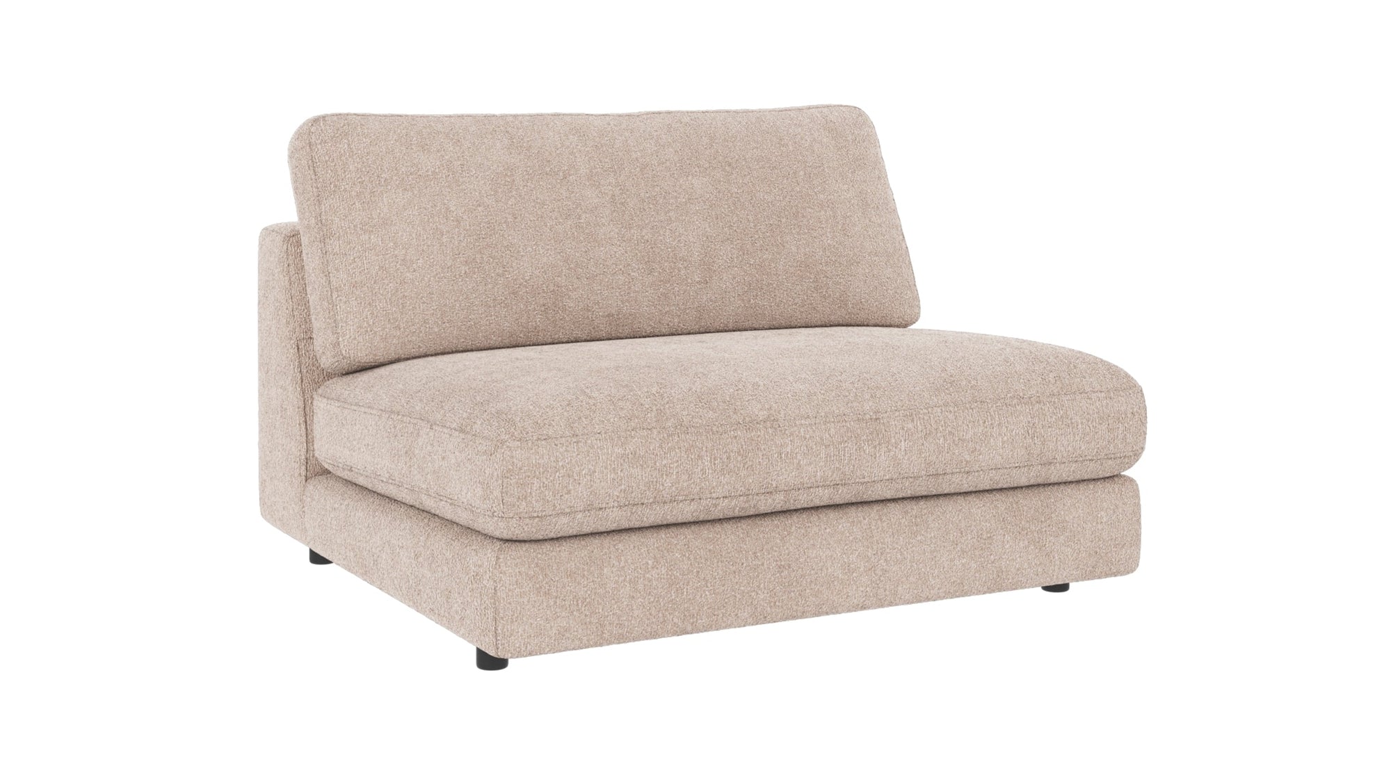 Duncan 1.5-Seater Middle Module – Light Beige – 2