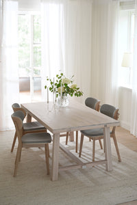 BROOKLYN Oak Dining Table 170 CM – Standard table – 170 cm / Whitewashed Oak – 2