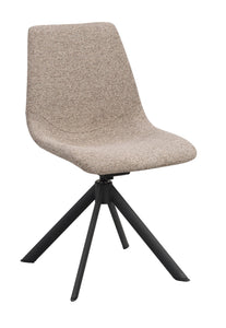 Dunmore Swivel Dining Chair (Set of 2) – Dark Beige – 5