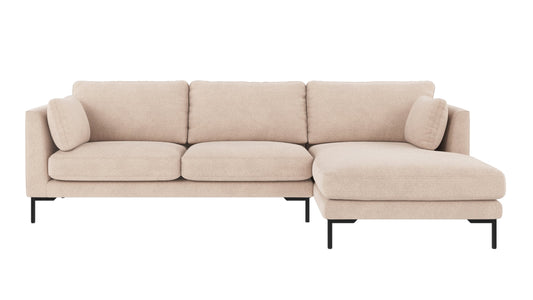 Corwin 3.5-Seater Sofa with Chaise Longue – Right-facing chaise – 1