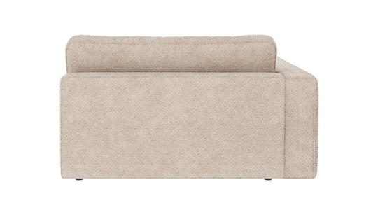 Duncan 1.5-Seater Chaise Longue – Left / Light Grey – 4