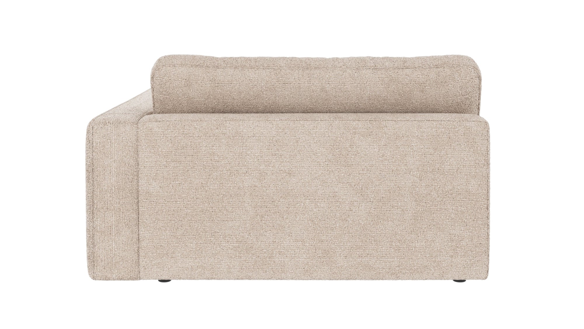 Duncan 1.5-Seater Chaise Longue – Right / Light Grey – 6