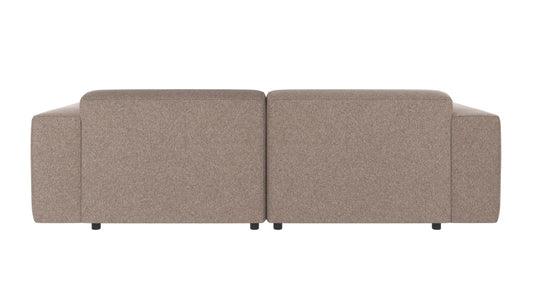 Willard 3-Seater Modular Sofa with Chaise Longue – Beige / Right-hand chaise – 4