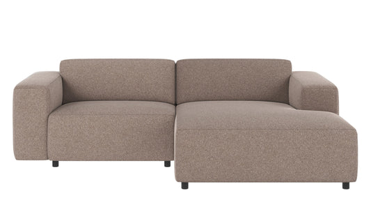Willard 3-Seater Modular Sofa with Chaise Longue – Beige / Right-hand chaise – 1