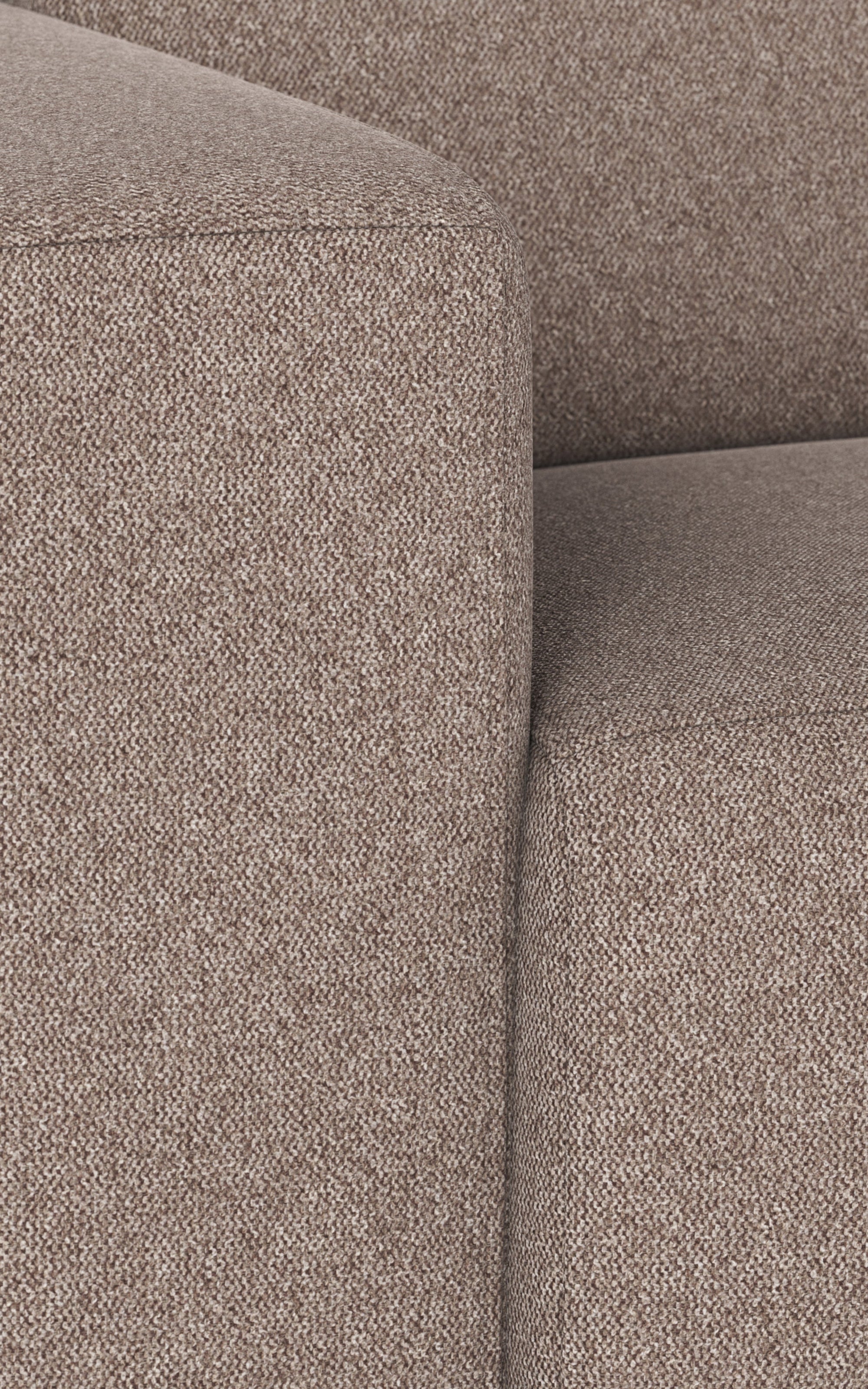 Willard 4-Seater Modular Sofa with Chaise Longue – Beige / Right-hand chaise – 5