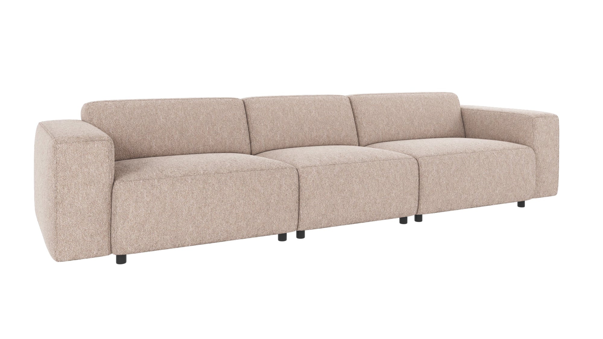 Willard 4-Seater Modular Sofa – Light Beige – 4
