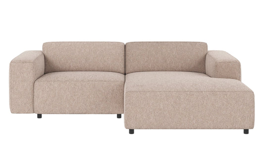 Willard 3-Seater Modular Sofa with Chaise Longue – Light Beige / Right-hand chaise – 1