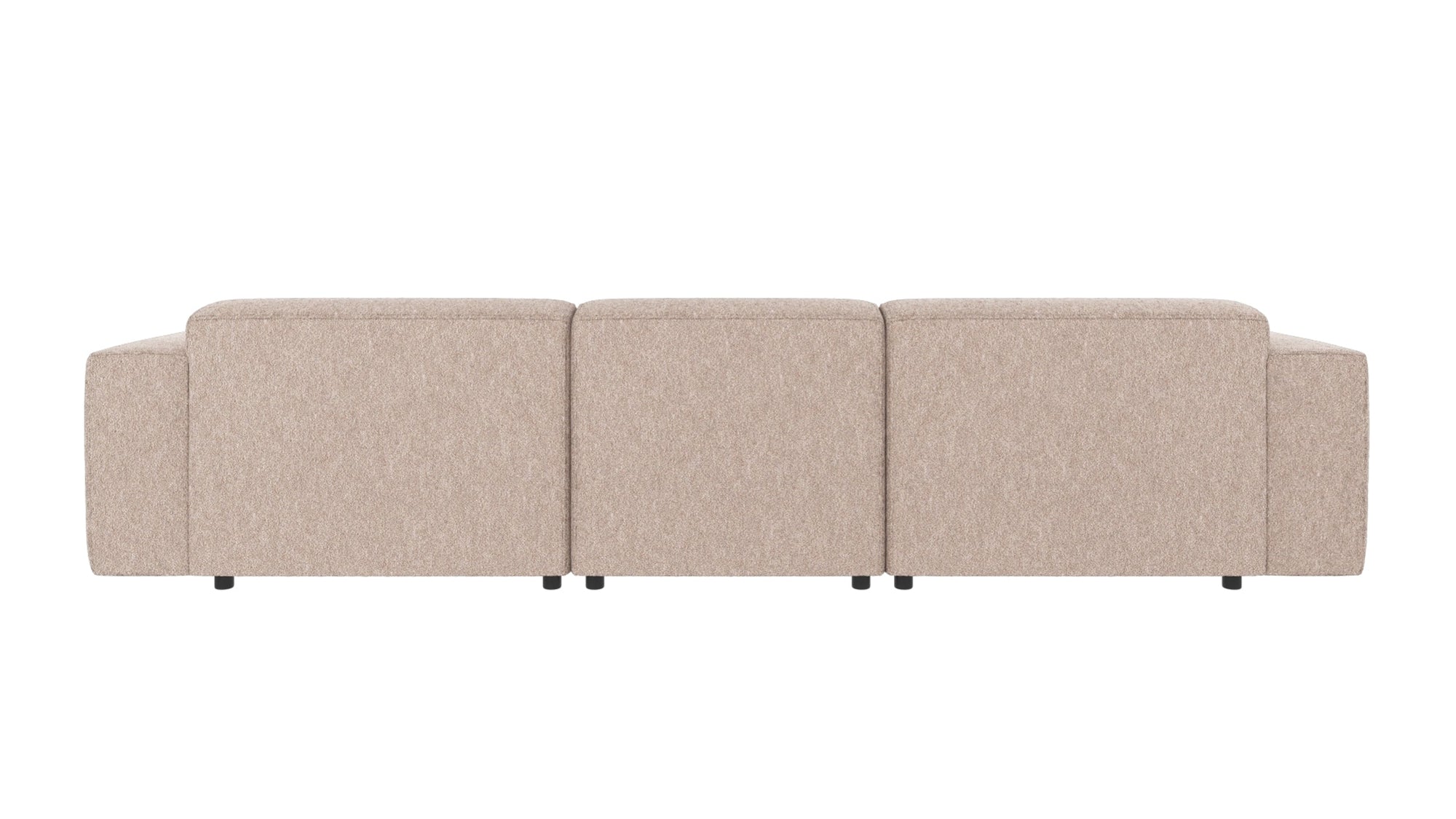Willard 4-Seater Modular Sofa with Chaise Longue – Light Beige / Right-hand chaise – 6