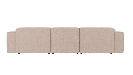 Willard 4-Seater Modular Sofa with Chaise Longue – Light Beige / Left-hand chaise – 5