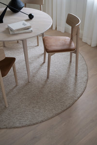 Tyler Round Extendable Dining Table Ø120 cm – Whitewash Oak – 4